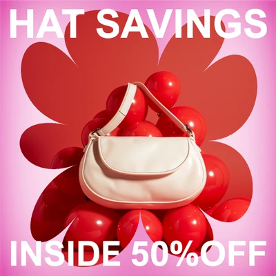 Template Vibrant Instagram-Square Ad with Red Deal