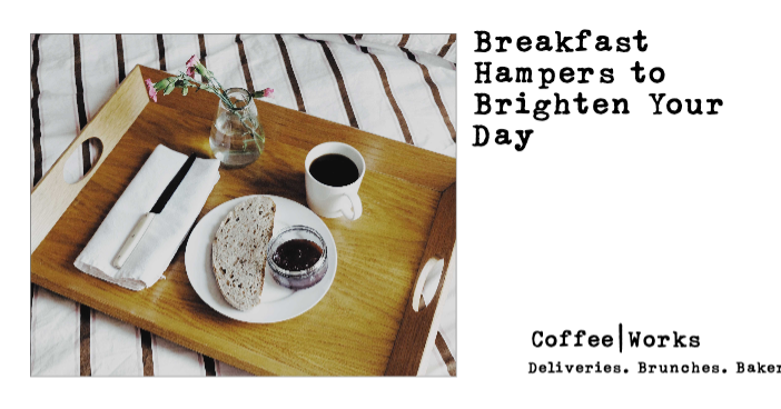 Chic Black and White Breakfast Ad Design