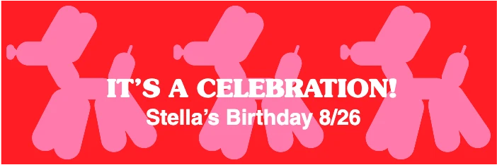 Template Vibrant Red Birthday Bash Invitation Post