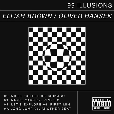 Template Monochrome Music Album Poster Design