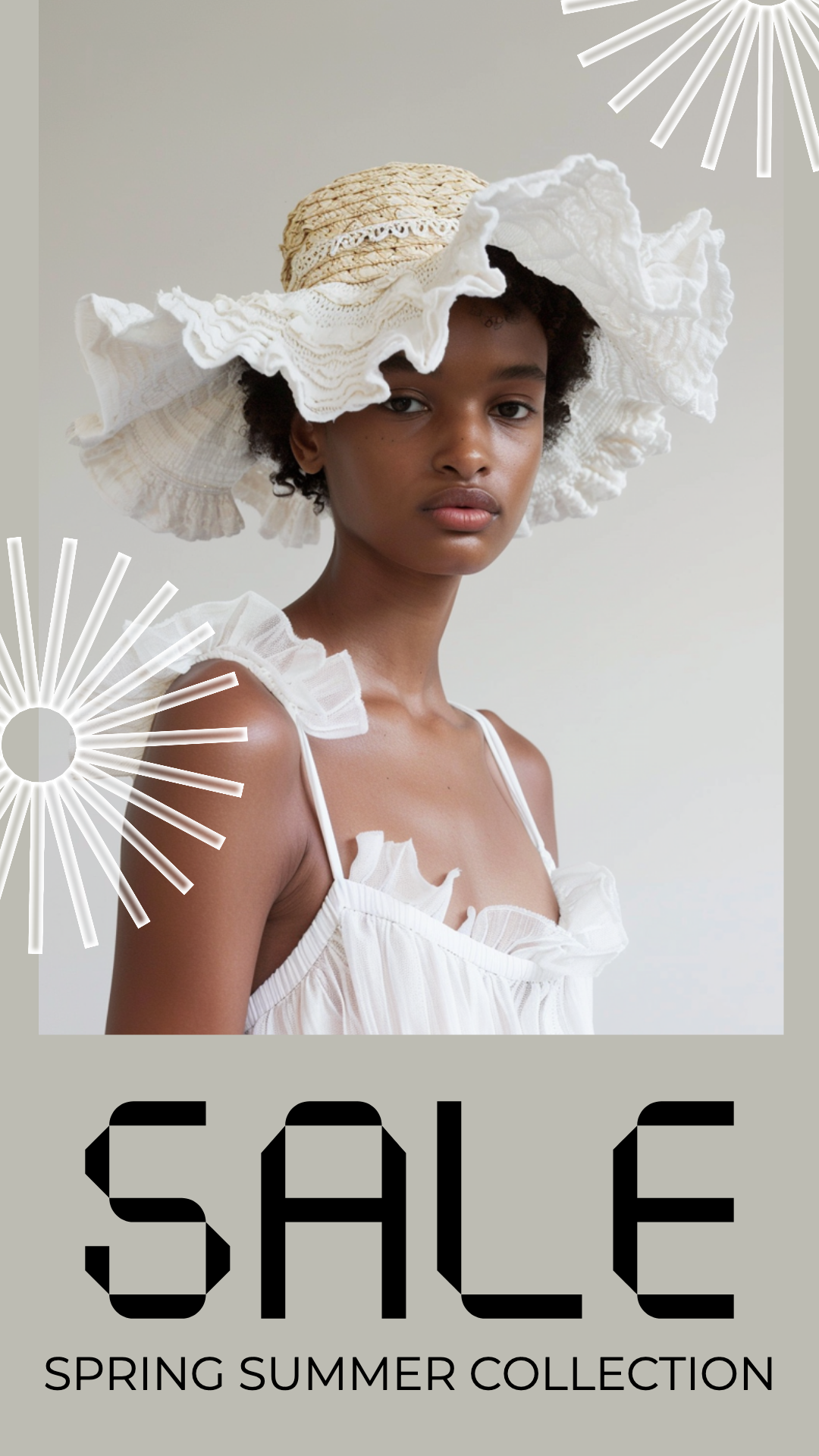 Template Elegant Beige Instagram-Story for Season Sale