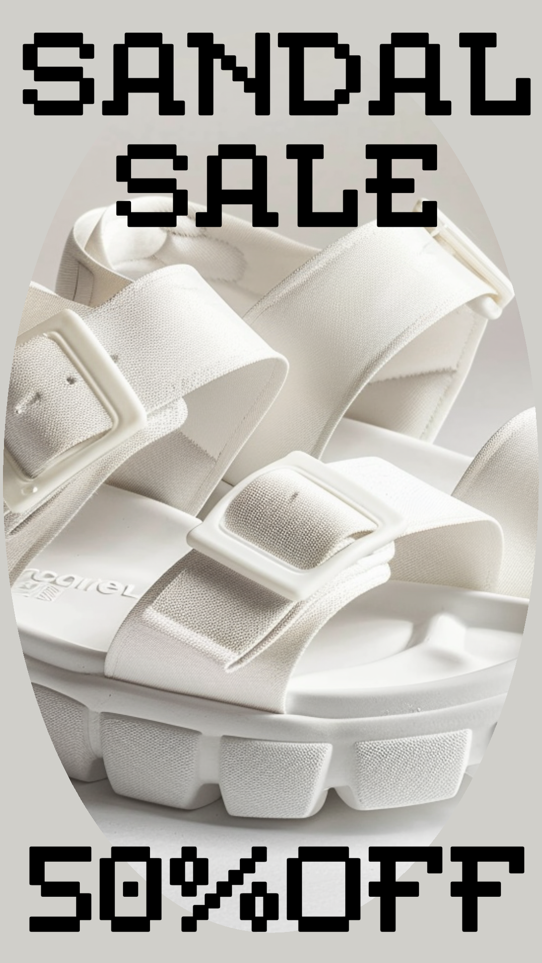 Template White Sandal Sale Instagram Story Template